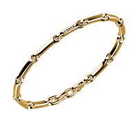 Bracelet Bikkembergs Homme in Acier Diamante 0.06 Ct HAB02GG - HAB02GG